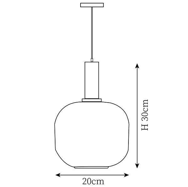 Flair Glass Pendant Lamp