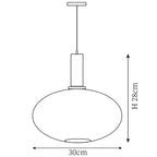 Flair Glass Pendant Lamp