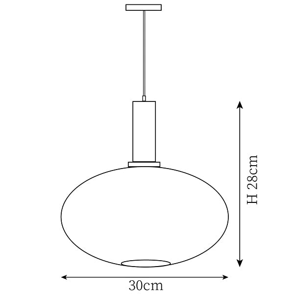 Flair Glass Pendant Lamp