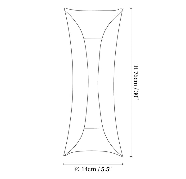 Flame Art Wall Sconce
