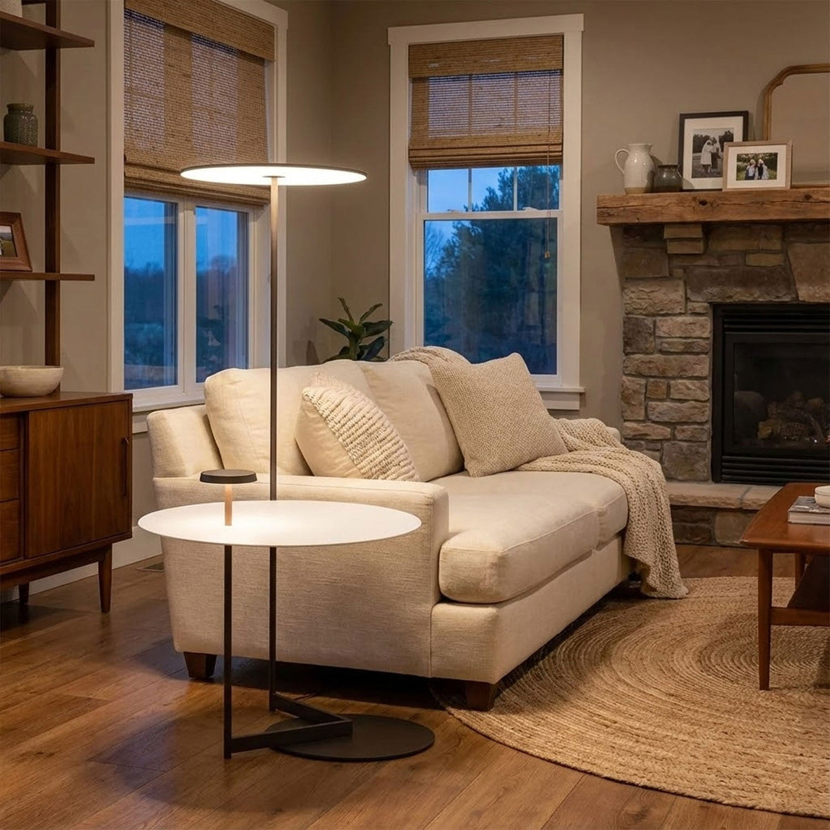 Flat Floor Lamp