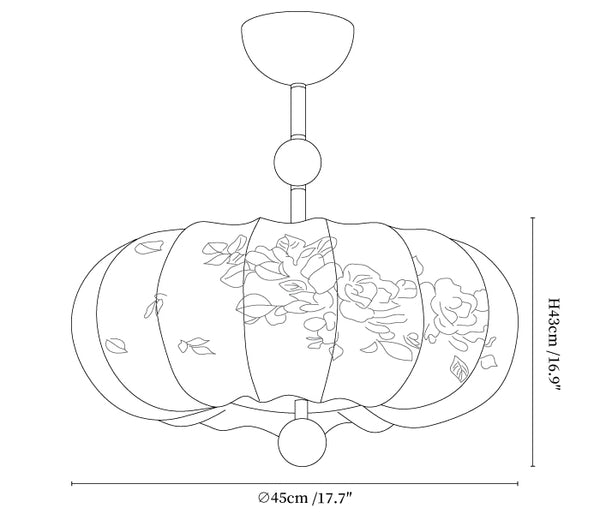 Fleur Lantern Pendant Light