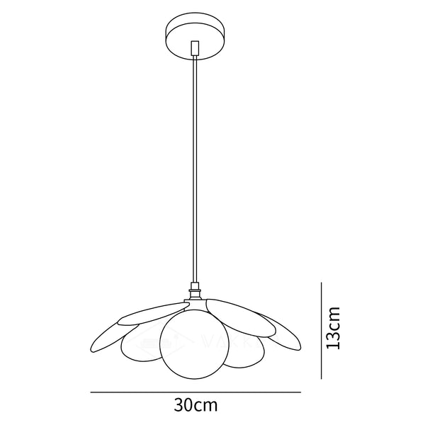 Fleur Petals Pendant Lamp