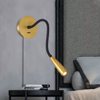 Flexi Hose Plug - in Wall Light