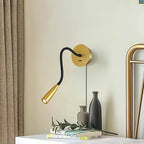 Flexi Hose Plug - in Wall Light