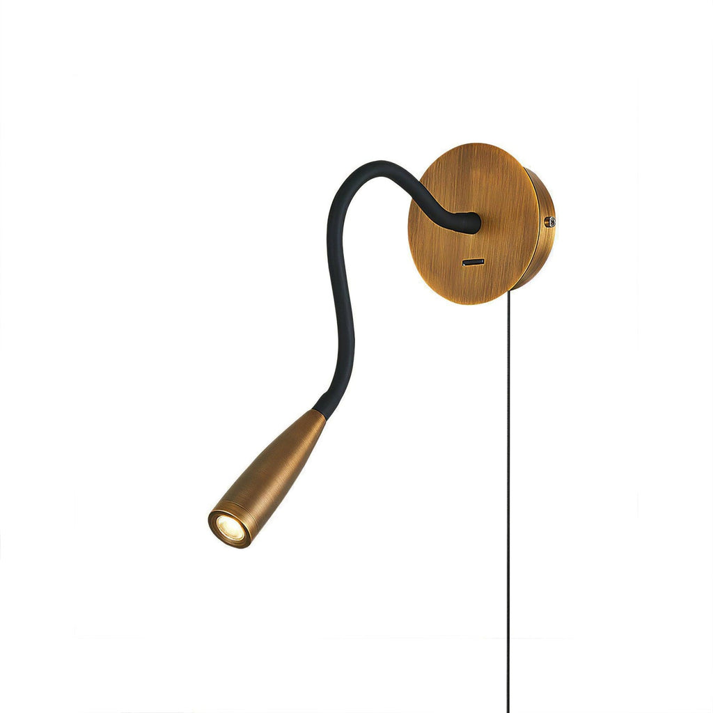 Flexi Hose Plug - in Wall Light