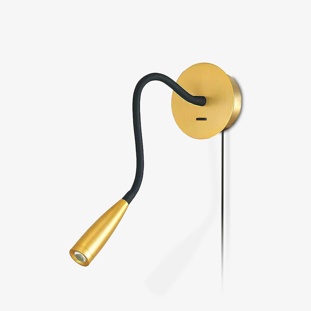 Flexi Hose Plug - in Wall Light
