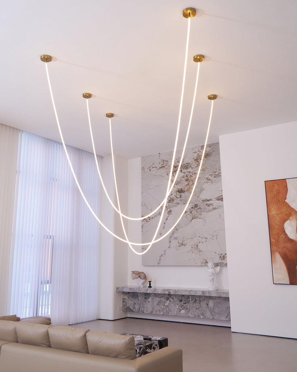 Flexible Curve Pendant Lamp