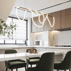 Flexible Linear Curve Chandelier