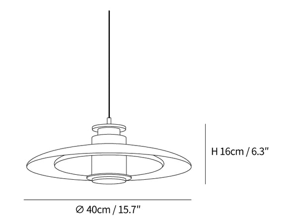 Float Glass Pendant Lamp