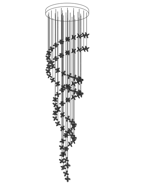 Floating Butterfly Chandelier