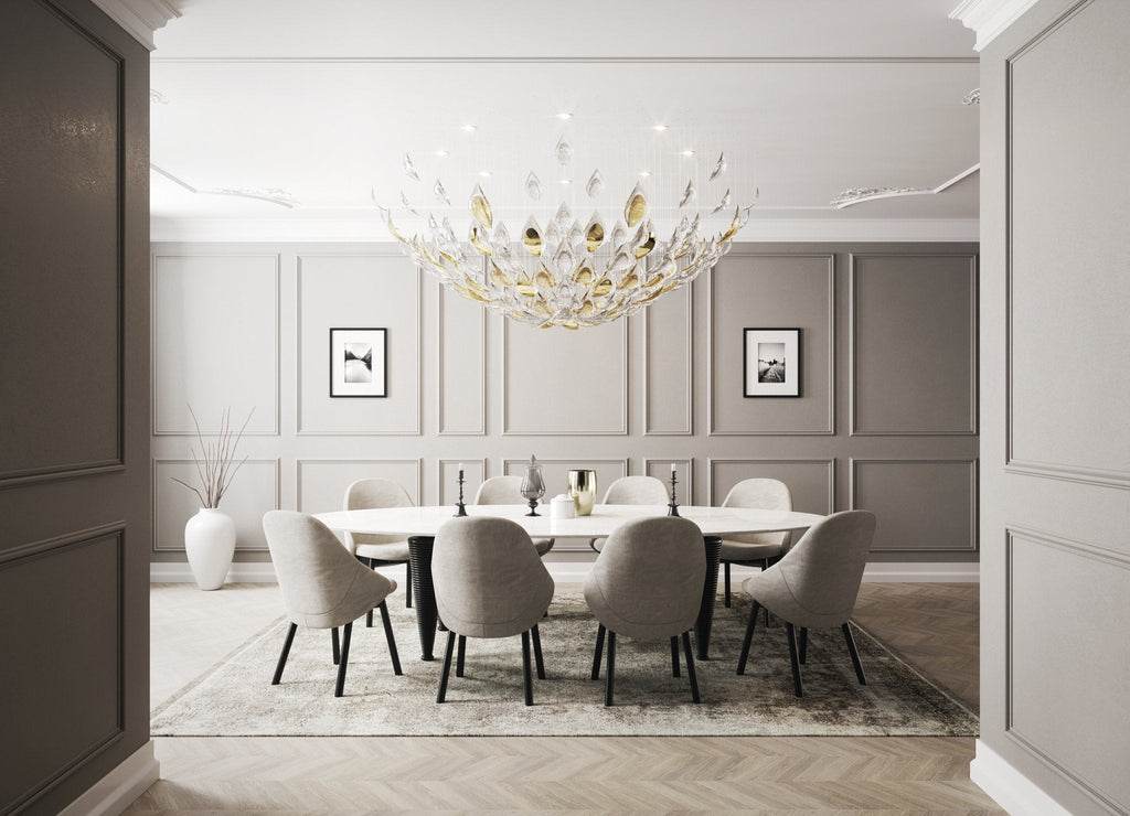 Floating Leaves Chandelier