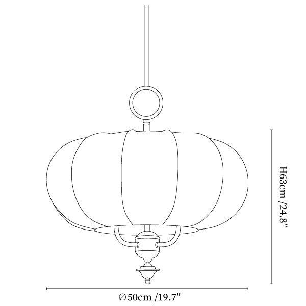 Florabelle Lantern Pendant Light