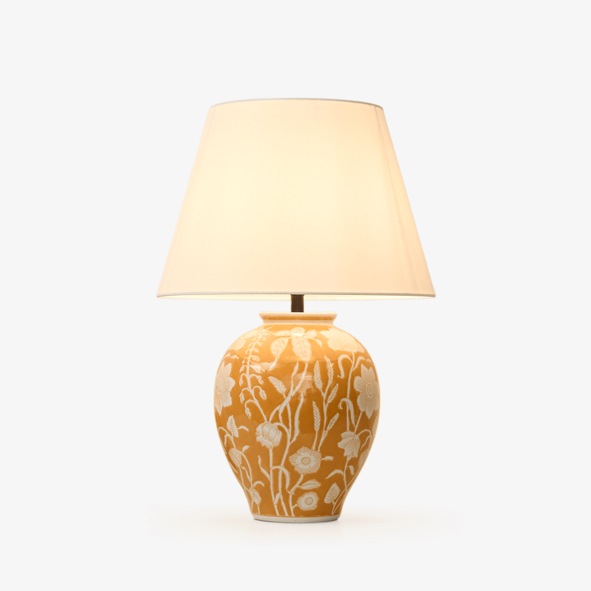 Floral Ceramic Table Lamp