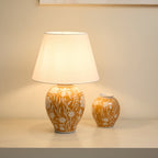 Floral Ceramic Table Lamp