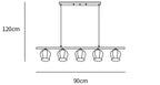 Floral Glass Modern Pendant Lamp