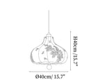Floral Lantern Pendant Lamp