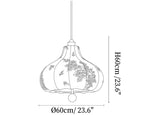 Floral Lantern Pendant Lamp