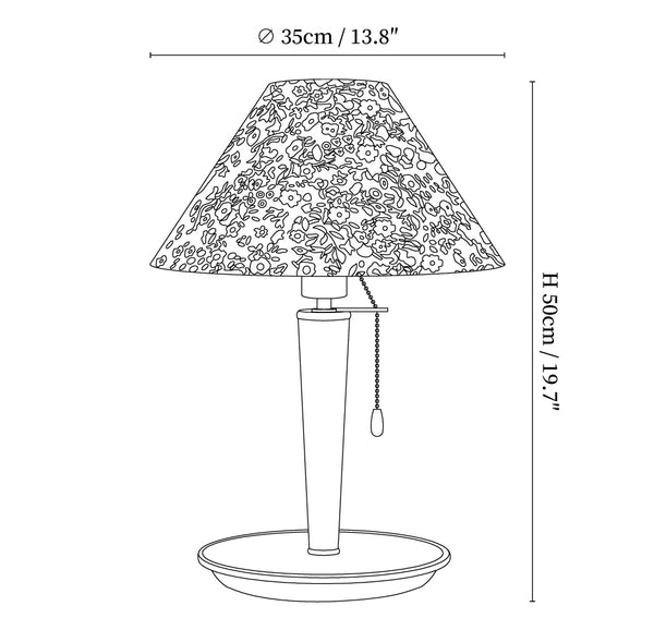 Amelia Blossom Table Lamp