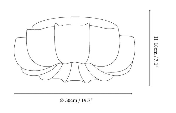 Floralis Ceiling Light