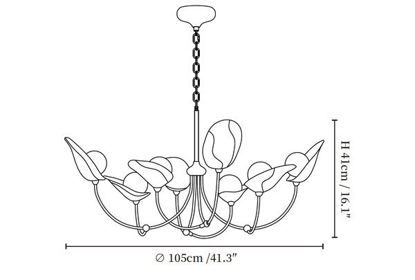 Florea Bloom Chandelier