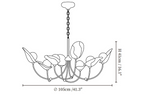 Florea Bloom Chandelier