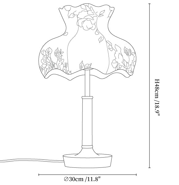 Florence Blossom Table Lamp