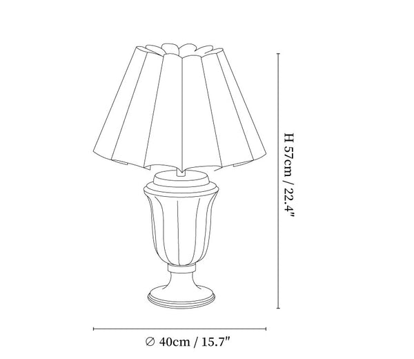 Florence Tulip Table Lamp
