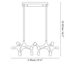 Flower Bone Chandelier
