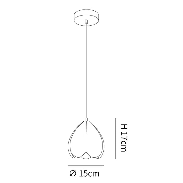 Flower Bud Pendant Lamp