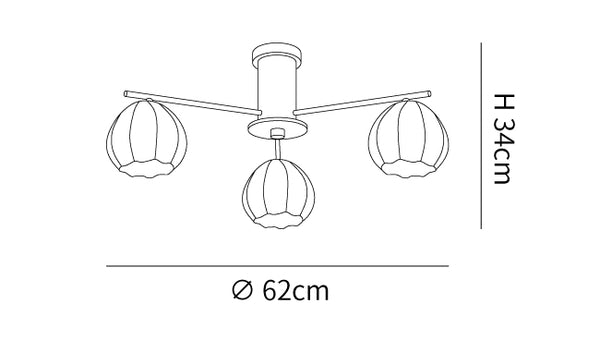 Flower Buds Ceiling Lamp