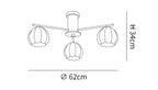 Flower Buds Ceiling Lamp