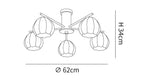 Flower Buds Ceiling Lamp