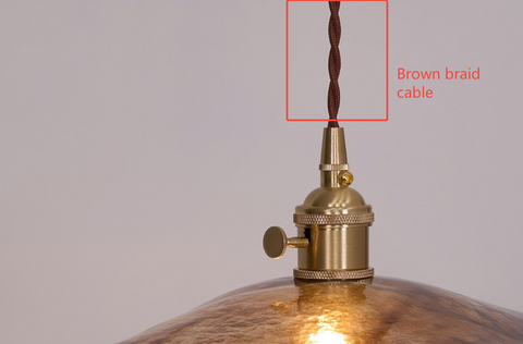 Flower Petal Glass Pendant Swag Light