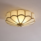 Flower Shape Glass Recessed Ceiling Light
