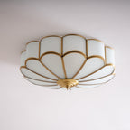 Flower Shape Glass Recessed Ceiling Light