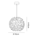 Flowers Ball Pendant Light