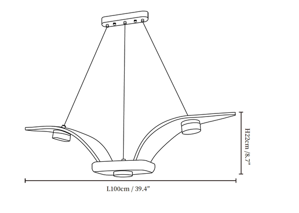 Flugi Chandelier