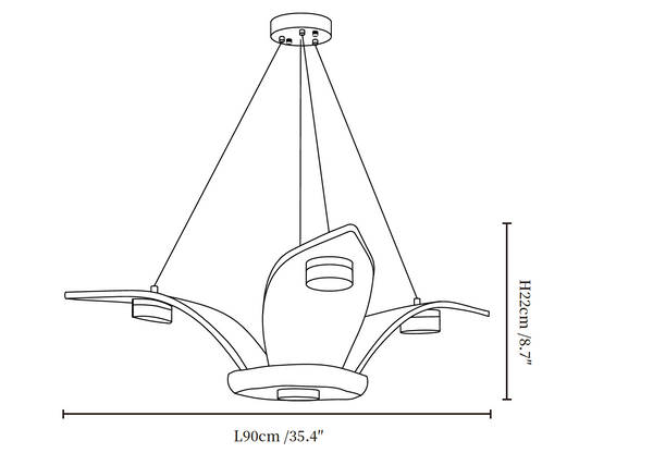 Flugi Chandelier
