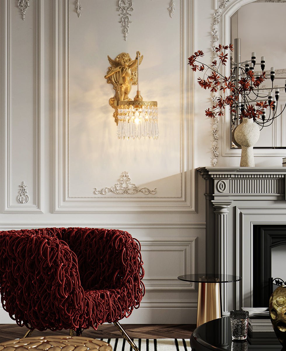 Flying Angel Wall Light