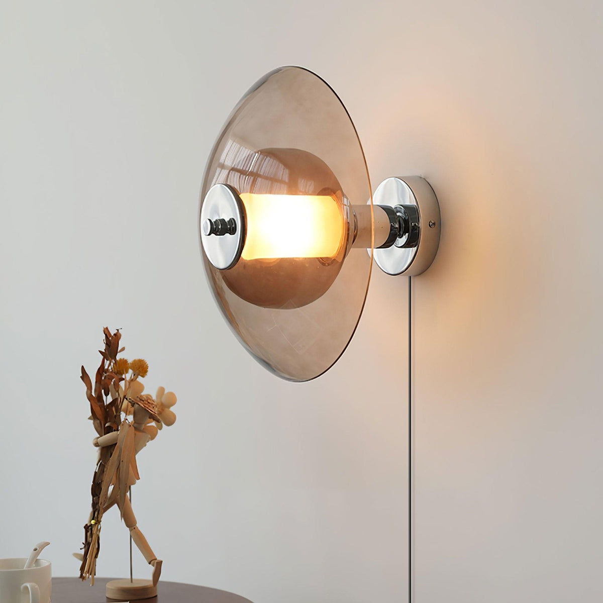 Flying Saucer Plug - in Wall Light