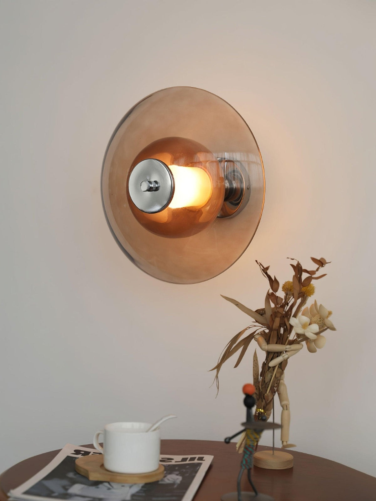 Flying Saucer Plug - in Wall Light