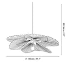 Folded Leaf Lotus Pendant Lamp
