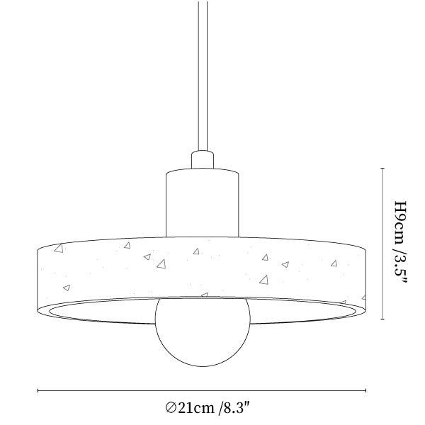 Forma Terra Trio Pendant Lamp