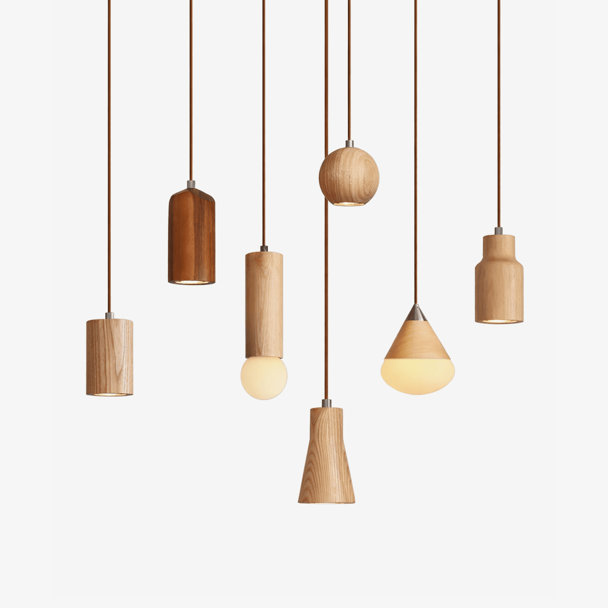 Forma Wood Pendant Collection