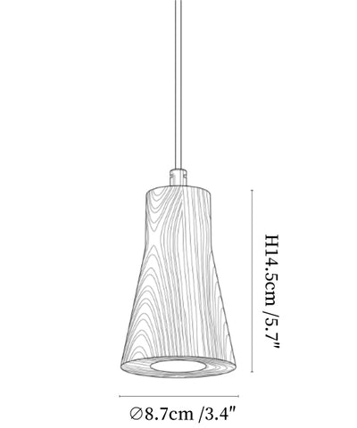 Forma Wood Pendant Lamp