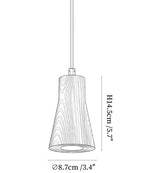 Forma Wood Pendant Lamp