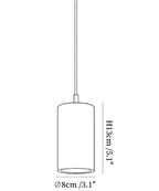 Forma Wood Pendant Lamp