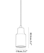 Forma Wood Pendant Lamp