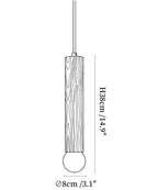 Forma Wood Pendant Lamp